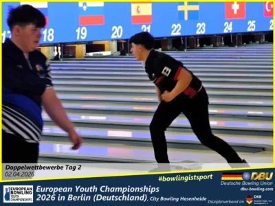 Foto des Albums: Fotoalbum 7 von den European Youth Championships 2026 in Berlin, City-Bowling Hasenheide