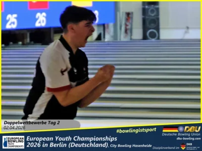 Foto des Albums: Fotoalbum 7 von den European Youth Championships 2026 in Berlin, City-Bowling Hasenheide