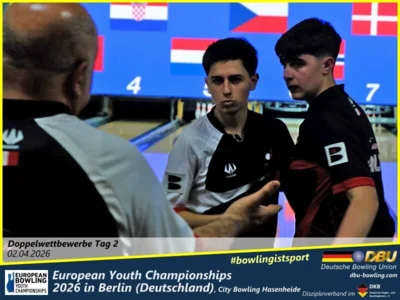 Foto des Albums: Fotoalbum 7 von den European Youth Championships 2026 in Berlin, City-Bowling Hasenheide