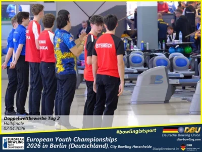 Foto des Albums: Fotoalbum 7 von den European Youth Championships 2026 in Berlin, City-Bowling Hasenheide