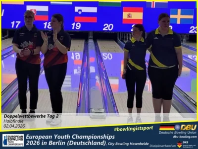 Foto des Albums: Fotoalbum 7 von den European Youth Championships 2026 in Berlin, City-Bowling Hasenheide