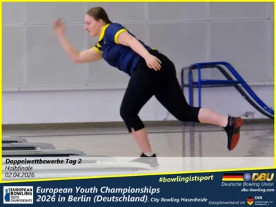 Foto des Albums: Fotoalbum 7 von den European Youth Championships 2026 in Berlin, City-Bowling Hasenheide