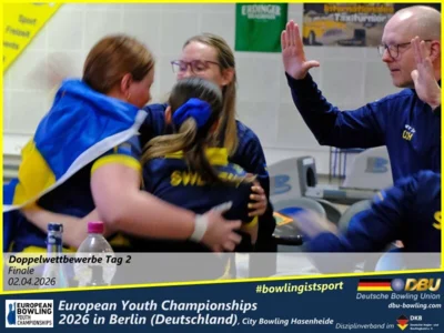 Foto des Albums: Fotoalbum 7 von den European Youth Championships 2026 in Berlin, City-Bowling Hasenheide