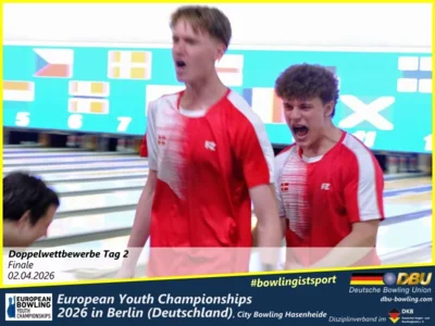 Foto des Albums: Fotoalbum 7 von den European Youth Championships 2026 in Berlin, City-Bowling Hasenheide