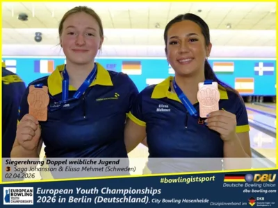 Foto des Albums: Fotoalbum 7 von den European Youth Championships 2026 in Berlin, City-Bowling Hasenheide