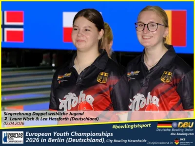 Foto des Albums: Fotoalbum 7 von den European Youth Championships 2026 in Berlin, City-Bowling Hasenheide