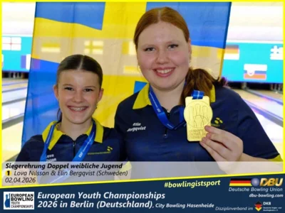 Foto des Albums: Fotoalbum 7 von den European Youth Championships 2026 in Berlin, City-Bowling Hasenheide