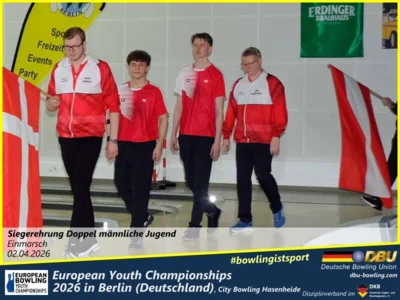 Foto des Albums: Fotoalbum 7 von den European Youth Championships 2026 in Berlin, City-Bowling Hasenheide