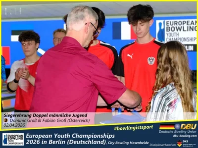 Foto des Albums: Fotoalbum 7 von den European Youth Championships 2026 in Berlin, City-Bowling Hasenheide