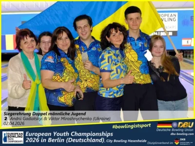 Foto des Albums: Fotoalbum 7 von den European Youth Championships 2026 in Berlin, City-Bowling Hasenheide