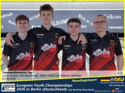 Foto des Albums: Fotoalbum 8 von den European Youth Championships 2026 in Berlin, City-Bowling Hasenheide