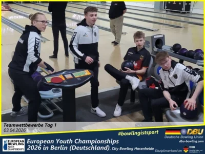 Foto des Albums: Fotoalbum 8 von den European Youth Championships 2026 in Berlin, City-Bowling Hasenheide