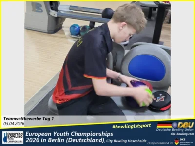 Foto des Albums: Fotoalbum 8 von den European Youth Championships 2026 in Berlin, City-Bowling Hasenheide