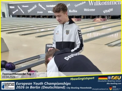 Foto des Albums: Fotoalbum 8 von den European Youth Championships 2026 in Berlin, City-Bowling Hasenheide