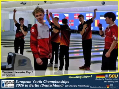 Foto des Albums: Fotoalbum 8 von den European Youth Championships 2026 in Berlin, City-Bowling Hasenheide
