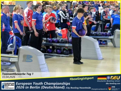 Foto des Albums: Fotoalbum 8 von den European Youth Championships 2026 in Berlin, City-Bowling Hasenheide