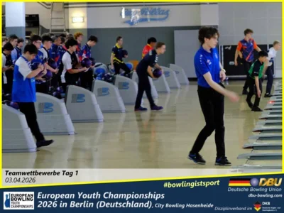 Foto des Albums: Fotoalbum 8 von den European Youth Championships 2026 in Berlin, City-Bowling Hasenheide