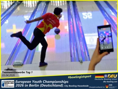 Foto des Albums: Fotoalbum 8 von den European Youth Championships 2026 in Berlin, City-Bowling Hasenheide