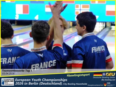 Foto des Albums: Fotoalbum 8 von den European Youth Championships 2026 in Berlin, City-Bowling Hasenheide