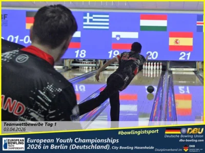 Foto des Albums: Fotoalbum 8 von den European Youth Championships 2026 in Berlin, City-Bowling Hasenheide