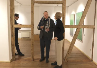 Foto des Albums: Ausstellungseröffnung Gabriele Styppa »Haupt- und Nebenwege« Malerei - Fotografie - Objekte