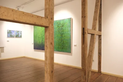 Foto des Albums: Ausstellungseröffnung Gabriele Styppa »Haupt- und Nebenwege« Malerei - Fotografie - Objekte