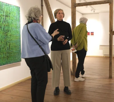 Foto des Albums: Ausstellungseröffnung Gabriele Styppa »Haupt- und Nebenwege« Malerei - Fotografie - Objekte