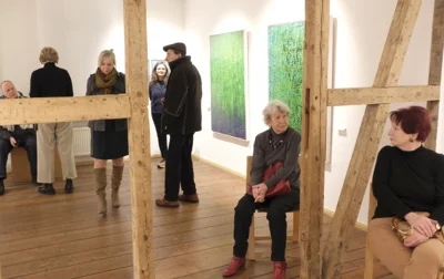 Foto des Albums: Ausstellungseröffnung Gabriele Styppa »Haupt- und Nebenwege« Malerei - Fotografie - Objekte