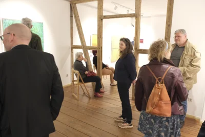 Foto des Albums: Ausstellungseröffnung Gabriele Styppa »Haupt- und Nebenwege« Malerei - Fotografie - Objekte