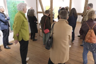 Foto des Albums: Ausstellungseröffnung Gabriele Styppa »Haupt- und Nebenwege« Malerei - Fotografie - Objekte