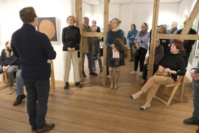 Foto des Albums: Ausstellungseröffnung Gabriele Styppa »Haupt- und Nebenwege« Malerei - Fotografie - Objekte