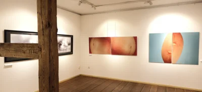 Foto des Albums: Ausstellungseröffnung Gabriele Styppa »Haupt- und Nebenwege« Malerei - Fotografie - Objekte