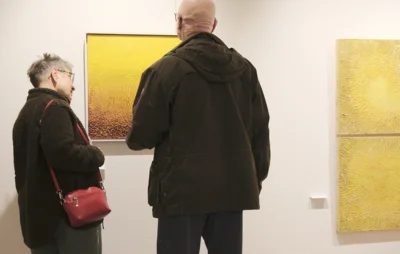 Foto des Albums: Ausstellungseröffnung Gabriele Styppa »Haupt- und Nebenwege« Malerei - Fotografie - Objekte