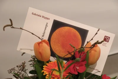 Fotoalbum Ausstellungseröffnung Gabriele Styppa »Haupt- und Nebenwege« Malerei - Fotografie - Objekte