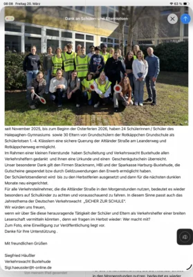 Fotoalbum Schülerlotsen beenden ihren Einsatz 03/2026