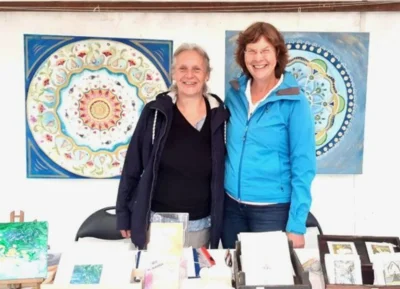 Atelier Lebenskunst Falkensee - Marktstand  (Bild vergr&ouml;&szlig;ern)