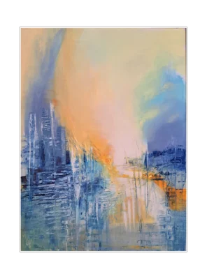 Petroula Papalexandrou, Acryl, urban 60x80  (Bild vergr&ouml;&szlig;ern)