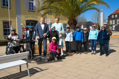RAD-WANDERGRUPPE in Bad Nenndorf  (Bild vergr&ouml;&szlig;ern)