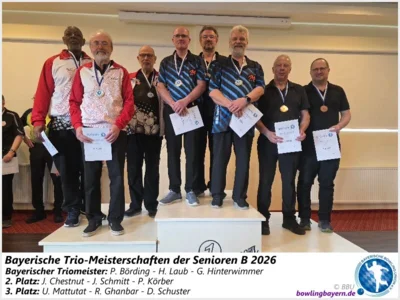 Foto des Albums: Bayerische Trio-Meisterschaften der Seniorinnen & Senioren 2026