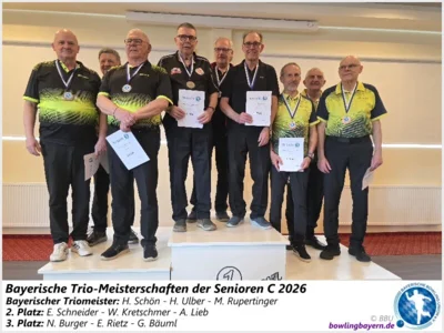 Foto des Albums: Bayerische Trio-Meisterschaften der Seniorinnen & Senioren 2026
