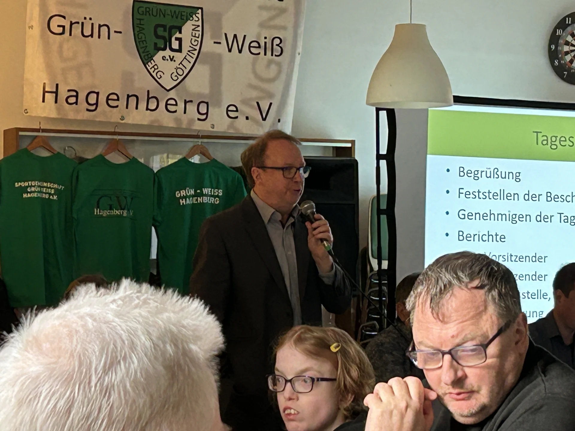 Bild: Erste Worte von Uwe Richter