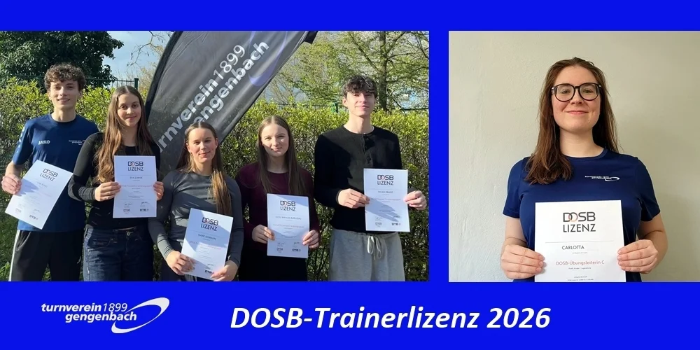 Bild: Trainer-Ausbildung im 1. Quartal 2026