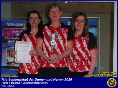 Foto des Albums: Trio-Landespokal der Damen und Herren 2026