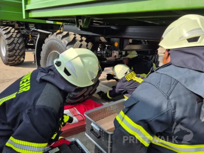 Foto des Albums: Beim Stadtausbildungstag Unfälle in der Landwirtschaft trainiert