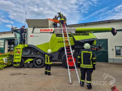Foto des Albums: Beim Stadtausbildungstag Unfälle in der Landwirtschaft trainiert