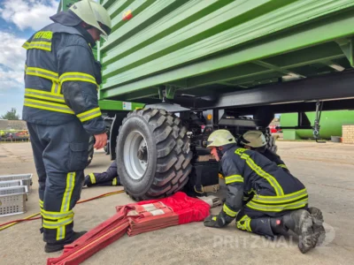 Foto des Albums: Beim Stadtausbildungstag Unfälle in der Landwirtschaft trainiert