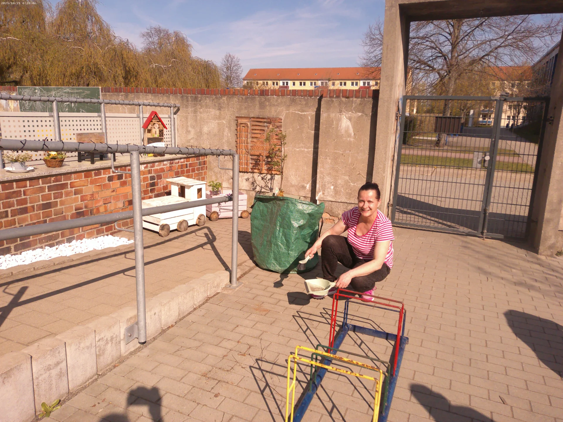 Bild: Hier strahlt jemand mit der Sonne um die Wette.