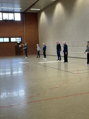 Aktivit&auml;ten w&auml;hrend einer Trainingsstunde  (Bild vergr&ouml;&szlig;ern)