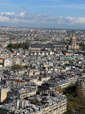 Blick auf Paris vom Eiffelturm  (Bild vergr&ouml;&szlig;ern)