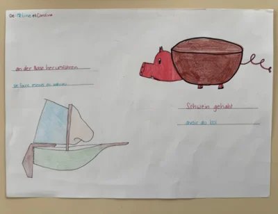 Ein Ergebnis des gemeinsamen Ateliers  (Bild vergr&ouml;&szlig;ern)